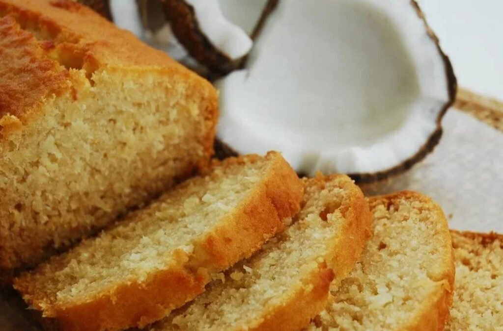Glutenvrije kokoscake met citroen en honing