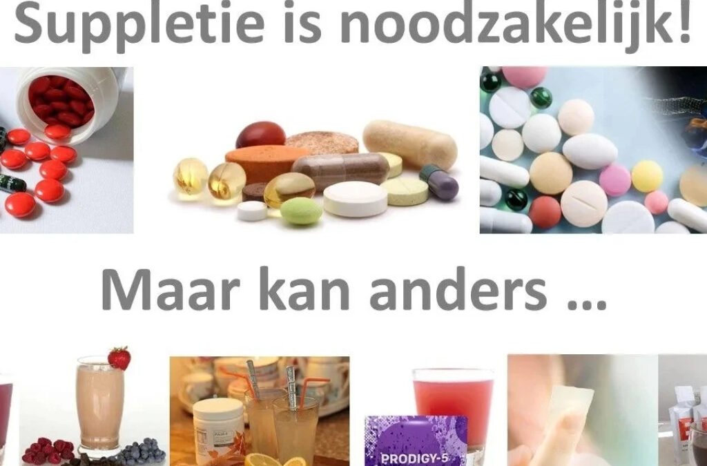 Voedingssuppletie is noodzaak!